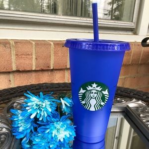 Starbucks Color-Changing Reusable Cold Cups Cobalt